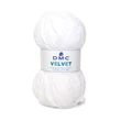 Dmc Velvet zsenilia - 002 - fehér