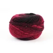 DMC Merino Essentiel Ombre vörös-fekete fonal - 1001