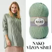 Nako Vizon Simli akril kötőfonalak