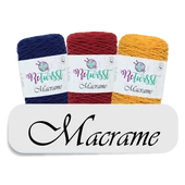 Makramé zsinórfonalak