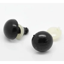 Biztonsági szem 1 pár - fekete 22 mm