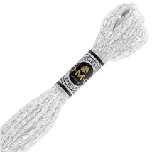 DMC Etoile Blanc csillogó himzőfonal