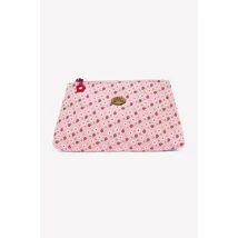 Virágmintás pink neszesszer kiegészítőkkel