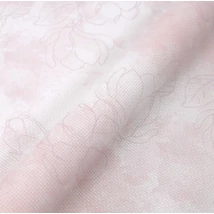 DMC precut rózsaszín 14 ct aida(kongré) ajándék keresztszemes mintával