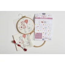 Hímző készlet gyerekeknek - A szerelmes levél