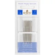 DMC hegyes végű tű 18 méretű 6 db-os 