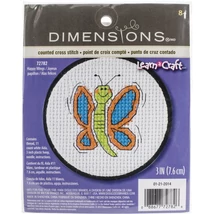 Keresztszemes készlet gyerekeknek-Pillangó