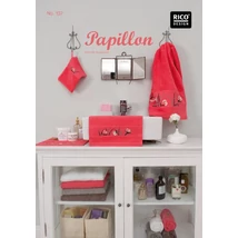 Rico 137-virágos törölközők-keresztszemes mintafüzet