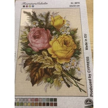 Gobelin 22x30 cm - Virágcsokor 2072