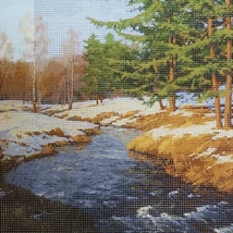 Gobelin 26x26 - Folyópart 4086