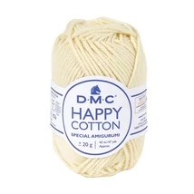 DMC Happy Cotton - 770 - halvány sárga