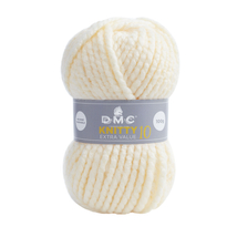DMC Knitty 10 vastag, őszi-téli fonal - Vanília sárga 993
