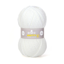 DMC Knitty 10 vastag, őszi-téli fonal - Fehér 961