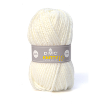 DMC Knitty 10 vastag, őszi-téli fonal - Tört fehér 812