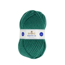 DMC Knitty 10 vastag, őszi-téli fonal - Smaragd zöld 829