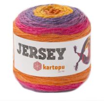 Jersey - H1405 - színátmenetes akril és gyapjúkeverék fonal