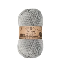Kartopu Melange Wool 1000 - világos szürke