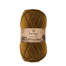 Kartopu Melange Wool 4001 - sötét olíva barna
