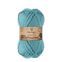 Kartopu Melange Wool 5017 - aqua kék