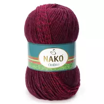 Nako Ombre színátmenetes fonal - 20312 - bordó