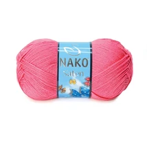 Nako Saten akril fonal - Pink