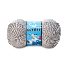 Nako Saten akril fonal - Iszap