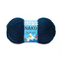 Nako Saten akril fonal - Tengerész kék