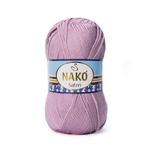 Nako Saten akril fonal - Lila