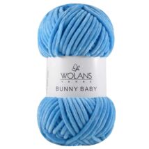 Bunny Baby zsenília fonal - kék