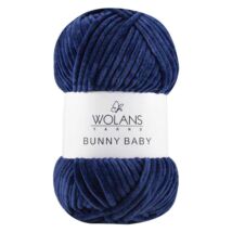 Bunny Baby zsenília fonal - sötét kék