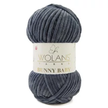 Bunny Baby zsenília fonal - szürke