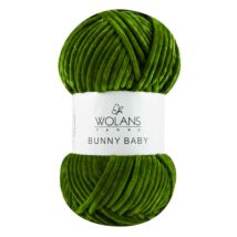 Bunny Baby zsenília fonal - sötét zöld