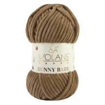 Bunny Baby zsenília fonal - közép barna