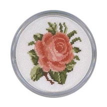 Poháralátét-műanyag-kerek 8 cm