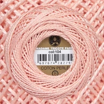 Perlé hímző gyöngyfonal 104 - rózsaszín