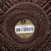 Perlé hímző gyöngyfonal 478 - gesztenyebarna