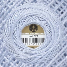 Perlé hímző gyöngyfonal 0527 - halvány szürke