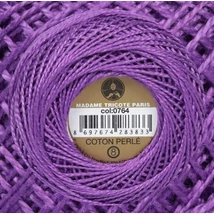 Perlé hímző gyöngyfonal 0764 - lila