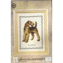 Keresztszemes készlet - Flipper kutya