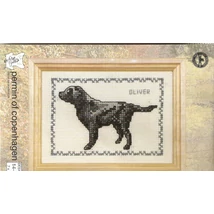 Keresztszemes készlet - Oliver kutya