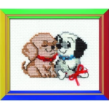 Keresztszemes készlet - Kutyabarátság