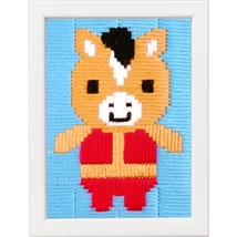 Hosszú öltéses készlet gyerekeknek- Szamár