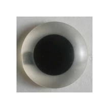 Fekete gomb szem 1 pár