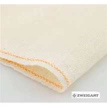 Precut Zweigart Belfast 32ct homok színű lenvászon 38*69 cm
