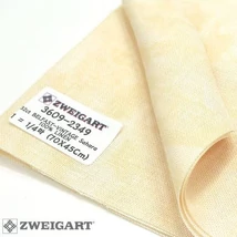 Vintage Belfast len hímzővászon 32ct 140 cm széles - sahara