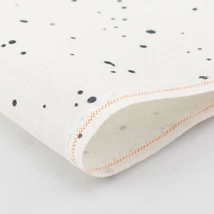 Zweigart Murano Splash szürke foltos hímzővászon 32ct 140cm széles