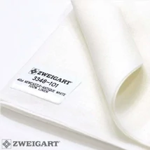 Zweigart Newcastle törtfehér színű len hímzővászon 40ct 140 cm széles