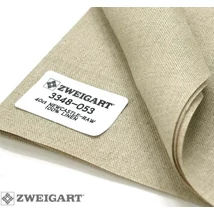 Zweigart Newcastle sötét len hímzővászon 40ct 140 cm széles
