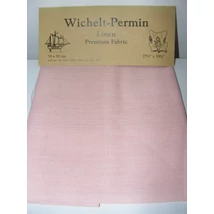 Permin hímzővászon - rózsaszín 28 ct 70x50 cm
