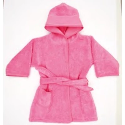 Hímezhető köntös pink színű